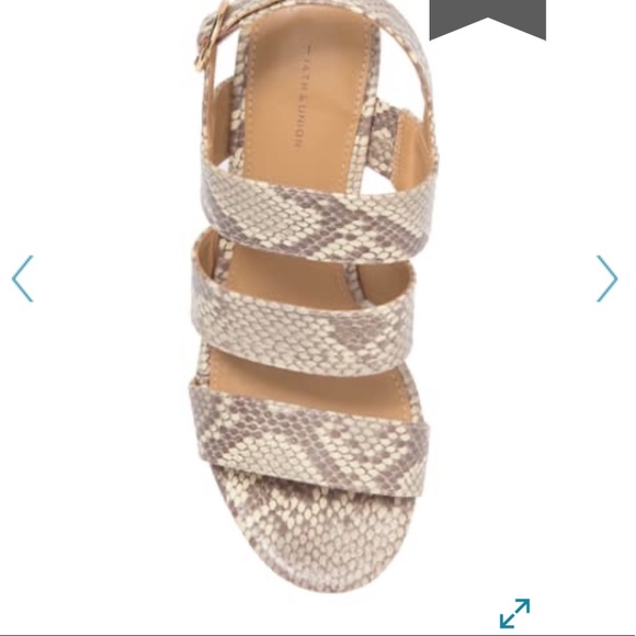 14th & Union Narissa Slingback Wedge Sandal - Picture 9 of 11